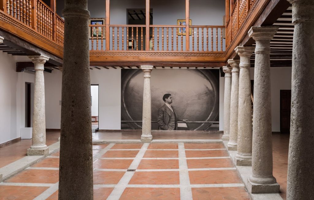 Museo Gregorio Prieto Patio central de columnas