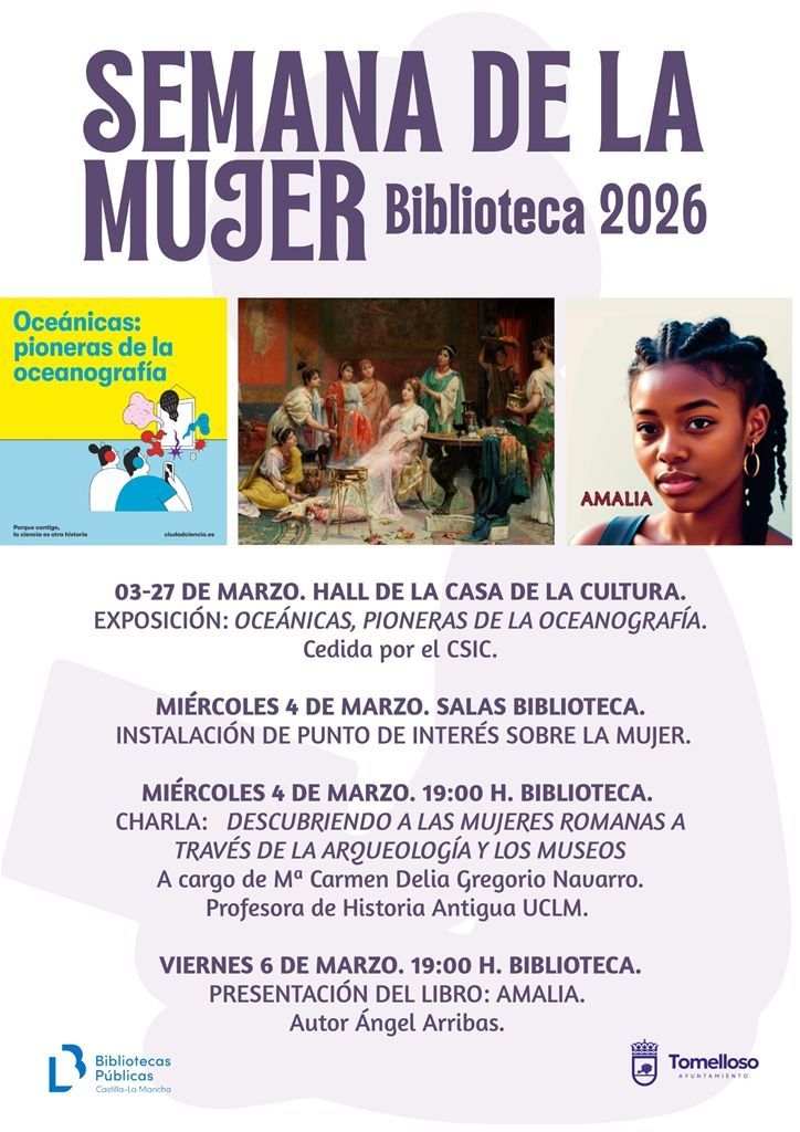 programa biblioteca semana mujer