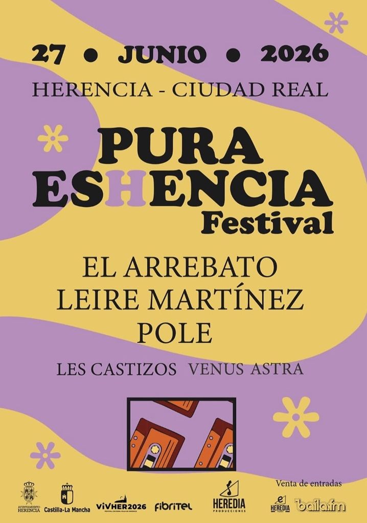 1. Festival Pura Eshencia. Cartel