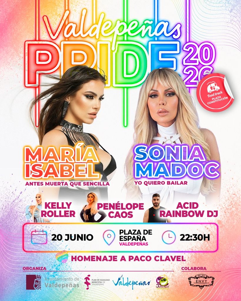 CARTEL PRIDE VALDEPEÑAS 2026